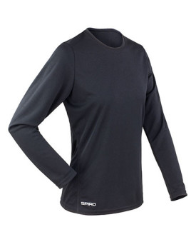 Tee shirt Personnalisé Manche Longue Duo 160 g/m² - SPIRO S254F - Tee shirt Personnalisé avec marquage broderie, flocage ou i...