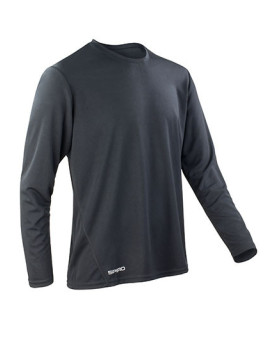 Tee shirt Personnalisé Manche Longue Duo 160 g/m² - SPIRO S254M - Tee shirt Personnalisé avec marquage broderie, flocage ou i...