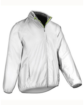 Veste Personnalisée Manche Longue avec liseré Homme - SPIRO S266X - Veste Personnalisée avec marquage broderie, flocage ou im...