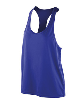 Tee shirt Personnalisé Sans Manche Femme 160 g/m² - SPIRO S285F - Tee shirt personnalisé sans manches avec marquage broderie,...