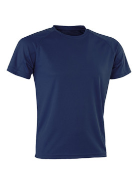 Tee shirt Personnalisé Manche Courte|Raglan Col rond Homme ou Femme  135 g/m² - SPIRO RT287 Couleur:Navy 