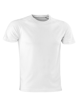 Tee shirt Personnalisé Manche Courte|Raglan Col rond Homme ou Femme  135 g/m² - SPIRO RT287 Couleur:White 