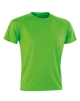 Tee shirt Personnalisé Manche Courte|Raglan Col rond Homme ou Femme  135 g/m² - SPIRO RT287 Couleur:Lime 