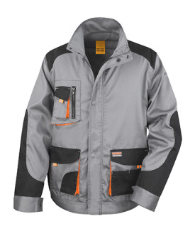 Veste Personnalisée avec liseré Homme  200 g/m² - Result WORK-GUARD RT316 - Vêtement de travail Personnalisé avec marquage br...