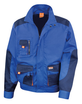 Veste Personnalisée avec liseré Homme  200 g/m² - Result WORK-GUARD RT316 - Vêtement de travail Personnalisé avec marquage br...