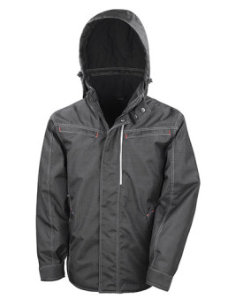Veste Personnalisée avec liseré Homme  - Result WORK-GUARD RT326 - Veste Personnalisée avec marquage broderie, flocage ou imp...