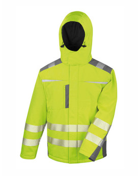 Veste Personnalisée avec liseré Homme 310 g/m² - Result Safe-Guard R331X - Vêtement de travail Personnalisé avec marquage bro...