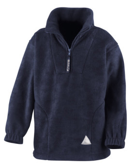 Sweat Personnalisé Manche Longue avec liseré Enfant 330 g/m² - Result R033J - Chemise d'entreprise Personnalisée avec marquag...