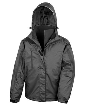 Veste Personnalisée Manche Longue Duo - Result R400M - Veste Personnalisée avec marquage broderie, flocage ou impression. Gro...
