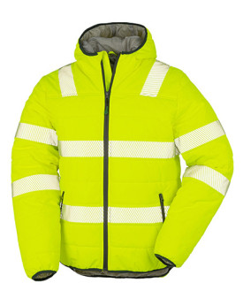 Veste Personnalisée Manche Longue avec liseré Unisexe - Result Genuine Recycled R500X - Vêtement de travail Personnalisé avec...