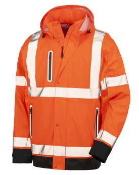 Veste Personnalisée Manche Longue avec liseré Homme 240 g/m² - Result Genuine Recycled R507X - Veste Personnalisée avec marqu...