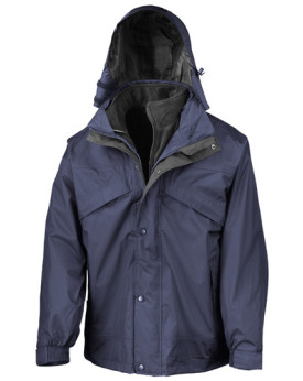 Veste  Personnalisée Manche Longue|avec liseré  Homme    - Result RT68 Couleur:Navy 