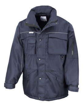 Veste  Personnalisée avec liseré  Homme    - Result WORK-GUARD RT72 Couleur:Navy 