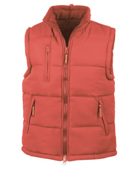 Veste  Personnalisée Sans Manche   Homme   - Result RT88A Couleur:Red 