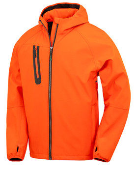 Veste Personnalisée Manche Longue avec liseré Homme 300 g/m² - Result Genuine Recycled R909X - Veste Personnalisée avec marqu...