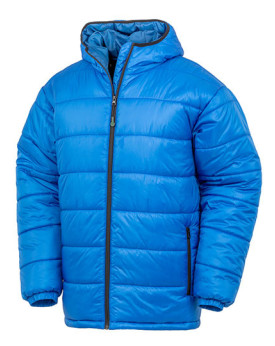 Veste Personnalisée Manche Longue avec liseré Unisexe 220 g/m² - Result Genuine Recycled R910X - Veste Personnalisée avec mar...