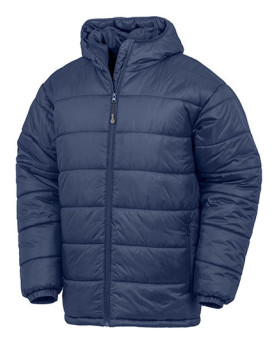 Veste Personnalisée Manche Longue avec liseré Unisexe 220 g/m² - Result Genuine Recycled R910X - Veste Personnalisée avec mar...