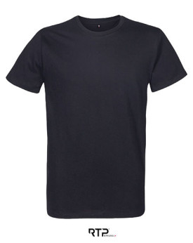 Tee shirt Personnalisé Manche Courte Homme 100% coton 185 g/m² - RTP Apparel 03270 - Tee shirt Personnalisé avec marquage bro...