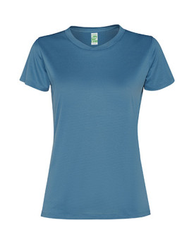 Tee shirt Personnalisé Manche Courte Duo 100 g/m² - Roly Sport CA0305 - Tee shirt Personnalisé avec marquage broderie, flocag...