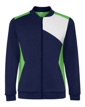 Veste Personnalisée Manche Longue avec liseré Homme 250 g/m² - Roly Sport SU0340 - Veste Personnalisée avec marquage broderie...
