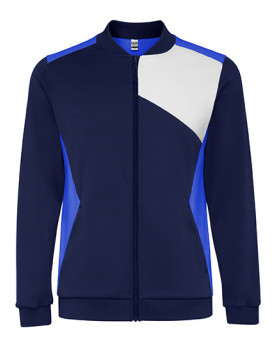 Veste Personnalisée Manche Longue avec liseré Homme 250 g/m² - Roly Sport SU0340 - Veste Personnalisée avec marquage broderie...