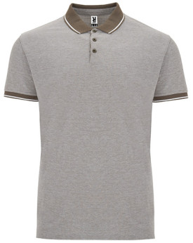 Polo Personnalisé Manche Courte avec liseré Homme 100% coton 200 g/m² - Roly PO0395 - Polo Personnalisé avec marquage broderi...