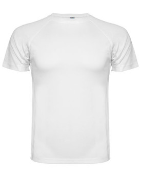 Tee shirt Personnalisé Manche Courte Duo 150 g/m² - Roly Sport CA0425 - Tee shirt Personnalisé avec marquage broderie, flocag...