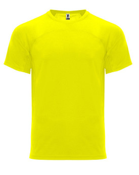 Tee shirt Personnalisé Manche Courte Homme 140 g/m² - Roly Sport CA6401 - Tee shirt Personnalisé avec marquage broderie, floc...