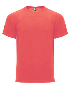 Tee shirt Personnalisé Manche Courte Homme 140 g/m² - Roly Sport CA6401 - Tee shirt Personnalisé avec marquage broderie, floc...