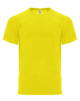 Tee shirt Personnalisé Manche Courte Homme 140 g/m² - Roly Sport CA6401 - Tee shirt Personnalisé avec marquage broderie, floc...