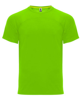 Tee shirt Personnalisé Manche Courte Homme 140 g/m² - Roly Sport CA6401 - Tee shirt Personnalisé avec marquage broderie, floc...