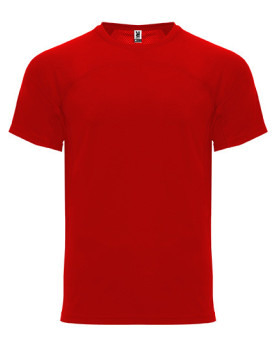 Tee shirt Personnalisé Manche Courte Homme 140 g/m² - Roly Sport CA6401 - Tee shirt Personnalisé avec marquage broderie, floc...