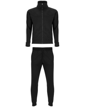 Vêtement de Sport Personnalisés Manche Longue avec liseré Unisexe 210 g/m² - Roly Sport CH6410 - Vêtements de Sport Personnal...