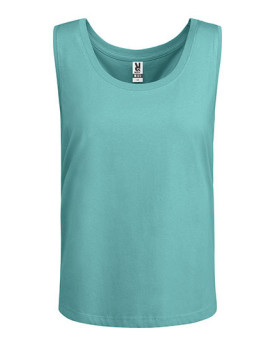 Tee shirt Personnalisé Sans Manche Femme 150 g/m² - Roly CA6536 - Tee shirt personnalisé sans manches avec marquage broderie,...