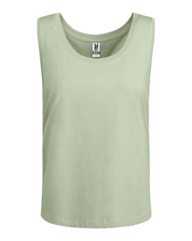 Tee shirt Personnalisé Sans Manche Femme 150 g/m² - Roly CA6536 - Tee shirt personnalisé sans manches avec marquage broderie,...