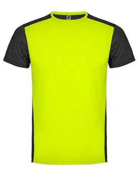 Tee shirt Personnalisé Manche Courte Duo 135 g/m² - Roly Sport CA6653 - Tee shirt Personnalisé avec marquage broderie, flocag...