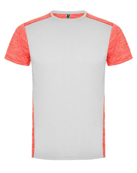Tee shirt Personnalisé Manche Courte Duo 135 g/m² - Roly Sport CA6653 - Tee shirt Personnalisé avec marquage broderie, flocag...