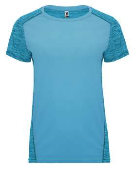 Tee shirt Personnalisé Manche Courte Duo 135 g/m² - Roly Sport CA6663 - Tee shirt Personnalisé avec marquage broderie, flocag...