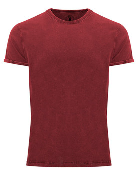 Tee shirt Personnalisé Manche Courte avec liseré Duo 100% coton 160 g/m² - Roly CA6689 - Tee shirt Personnalisé avec marquage...