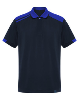 Polo Personnalisé Manche Courte avec liseré Homme 160 g/m² - Roly Workwear PO8410 - Polo Personnalisé avec marquage broderie,...