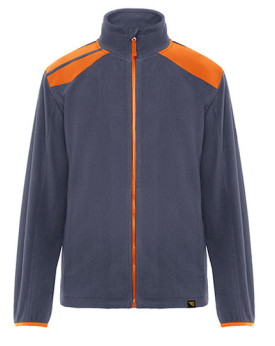 Veste Personnalisée Manche Longue avec liseré Homme 220 g/m² - Roly Workwear CQ8412 - Veste Personnalisée avec marquage brode...