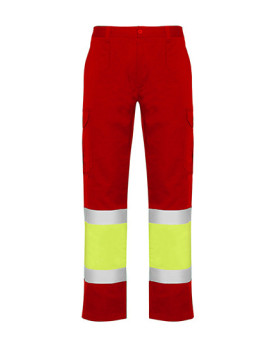 Pantalon Personnalisé Homme 200 g/m² - Roly Workwear HV9300 - Pantalon Personnalisé avec marquage broderie, flocage ou impres...