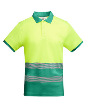 Polo Personnalisé Manche Courte Homme 170 g/m² - Roly Workwear HV9318 - Polo Personnalisé avec marquage broderie, flocage ou ...