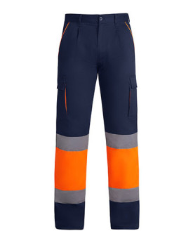 Pantalon Personnalisé Homme - Roly Workwear HV9321 - Pantalon Personnalisé avec marquage broderie, flocage ou impression. Gro...