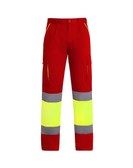 Pantalon Personnalisé Homme - Roly Workwear HV9321 - Pantalon Personnalisé avec marquage broderie, flocage ou impression. Gro...