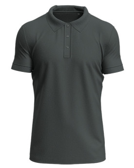 Polo Personnalisé Manche Courte avec liseré Duo 210 g/m² - Stedman® ST9640 - Polo Personnalisé avec marquage broderie, flocag...