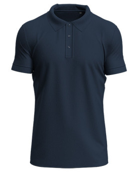 Polo Personnalisé Manche Courte avec liseré Duo 210 g/m² - Stedman® ST9640 - Polo Personnalisé avec marquage broderie, flocag...