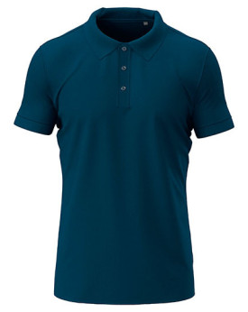 Polo Personnalisé Manche Courte avec liseré Duo 210 g/m² - Stedman® ST9640 - Polo Personnalisé avec marquage broderie, flocag...