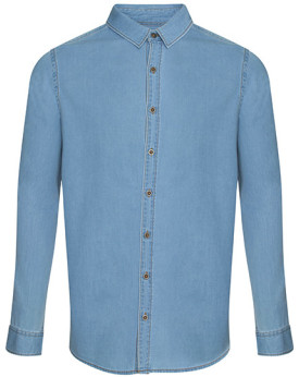 Chemise d'entreprise Personnalisée Manche Longue Homme  - So Denim SD040 - Chemise d'entreprise Personnalisée avec marquage b...