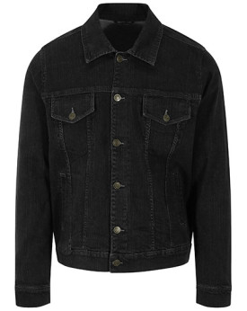 Veste Personnalisée Manche Longue Homme  298 g/m², Black: 312 g/m² - So Denim SD060 - Veste Personnalisée avec marquage brode...